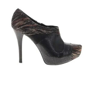 Carlos by Carlos Santana Chula Animal Print Platform Heels Booties